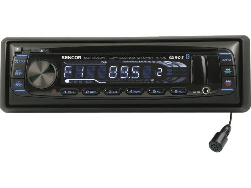 SENCOR SCD 7606BMR Autóhifi fejegység