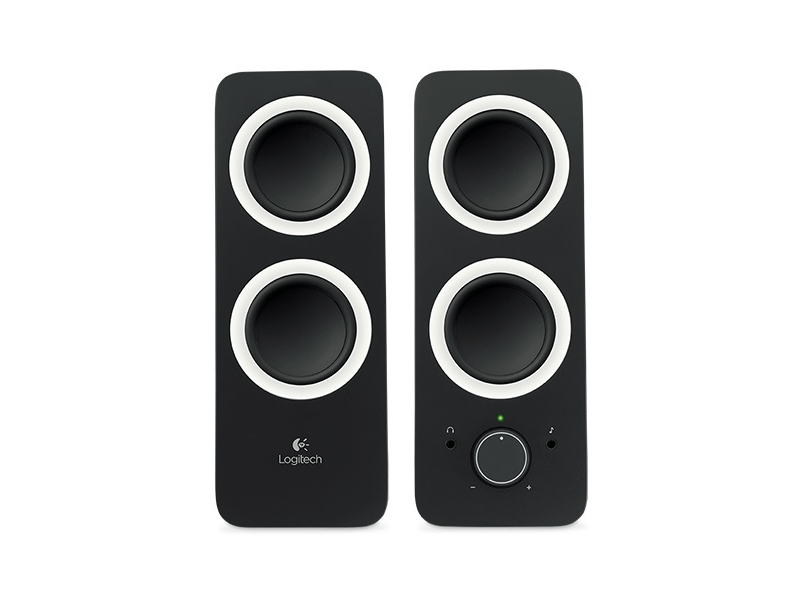 LOGITECH Z200B 2.0 Sztereó Hangszórók, fekete