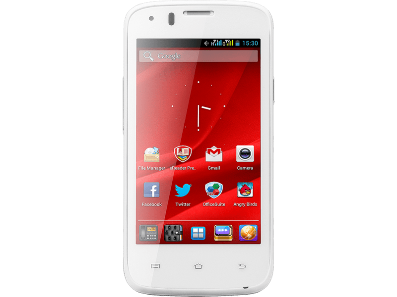 Prestigio PAP4055-DUO Dual SIM 4 GB Kártyafüggetlen Mobiltelefon, Fehér