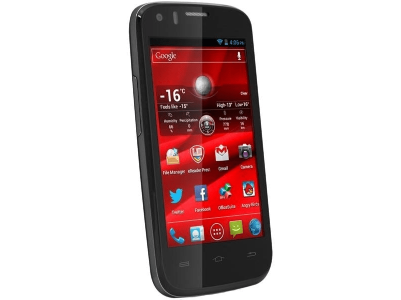 Prestigio PAP4055-DUO Dual SIM 4 GB Kártyafüggetlen Mobiltelefon, Fehér