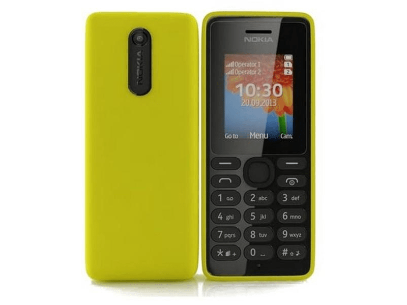 Nokia 108 Klasszikus Kártyafüggetlen Mobiltelefon, Fekete