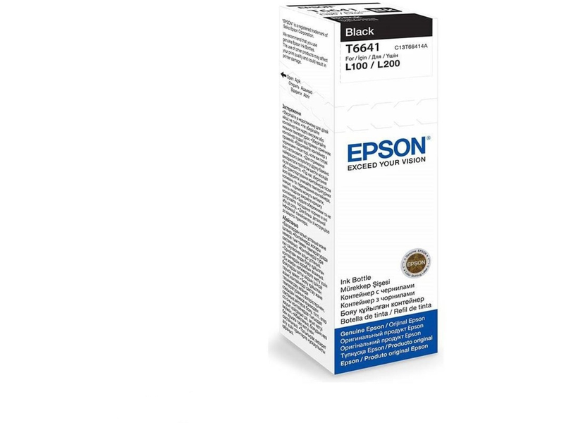 EPSON C13T66414A fekete tinta 70 ml