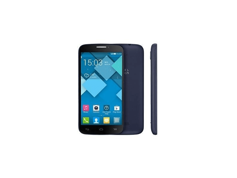 ALCATEL POP C7 Mobiltelefon, Fekete