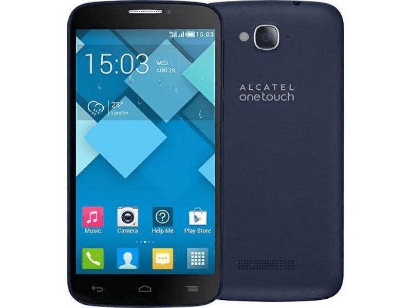ALCATEL POP C7 Mobiltelefon, Fekete