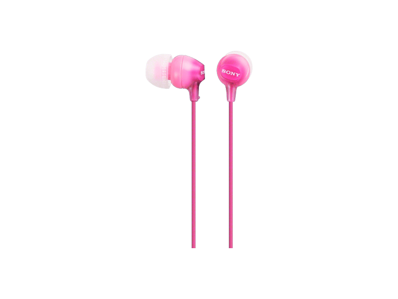 Sony MDR-EX15LPPI In-Ear slušalice, Pink