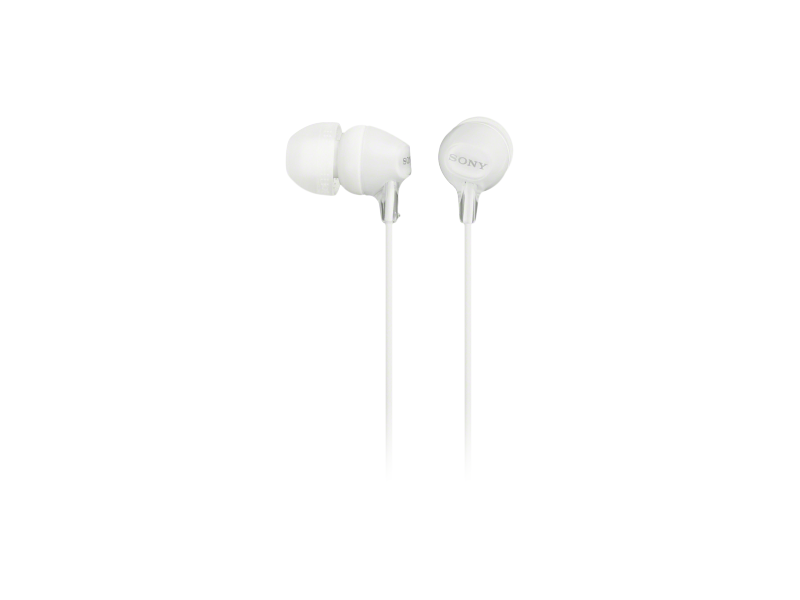 Sony MDR-EX15APW Sztereo Fülhallgató, Fehér