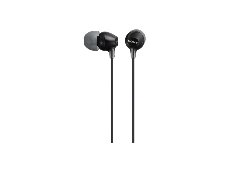 Sony MDR-EX15LPB In-Ear Fülhallgató, Fekete