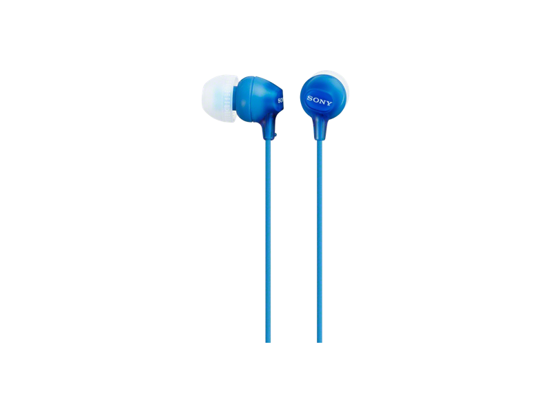 Sony MDR-EX15LPLI In-Ear Fülhallgató, Kék