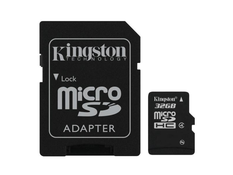 Kingston microSDHC 32GB Class 4 SDC4/32GB