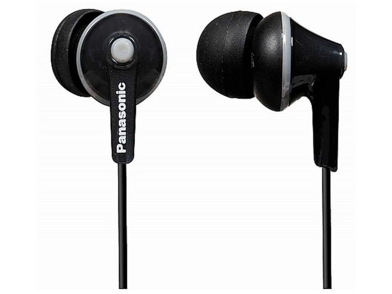 Panasonic RP-HJE125E-K In-Ear Fülhallgató, Fekete