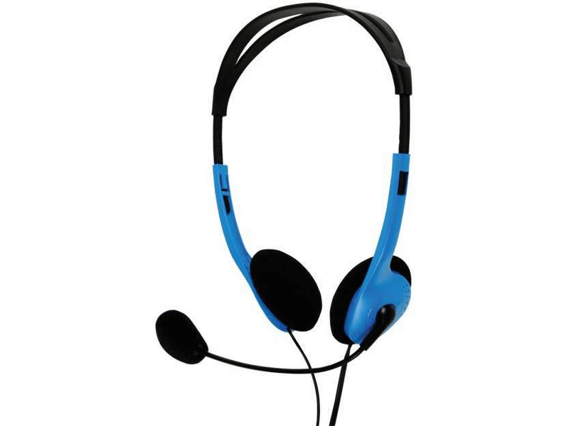 basicXL HEADSET1 BU Sztereo Fejhallgató, Kék