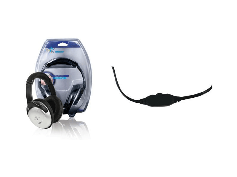 HQ HP137HF6 Fejhallgató, Fekete