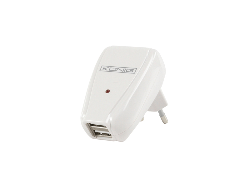 König IPD-POWER40 2xUSB Hálózati Adapter