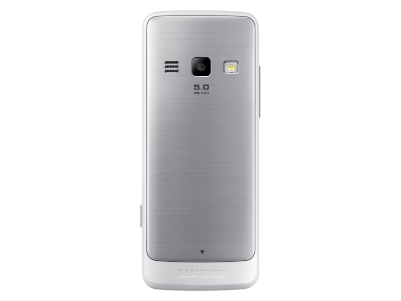 Samsung S5611 Kártyafüggetlen Mobiltelefon, Fehér