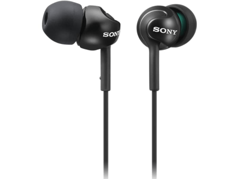 Sony MDR-EX110LPB In-Ear Fülhallgató, Fekete