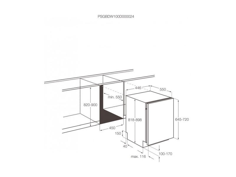 AEG F88700VI1P Mosogatógép