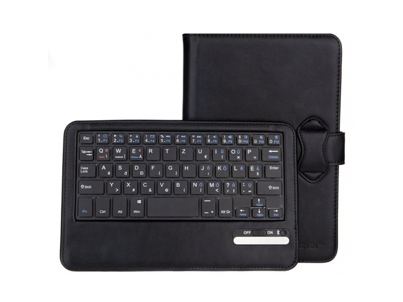 ALCOR BT80HU 7-8 collos tablet bőrtok magyar billentyűzettel