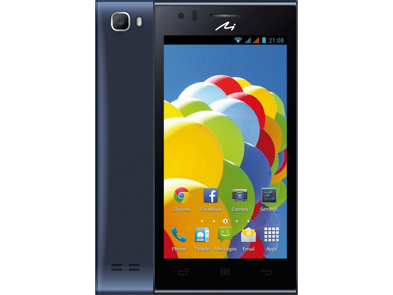 Navon Mizu M450 Dual SIM 4 GB Kártyafüggetlen Mobiltelefon, Fekete