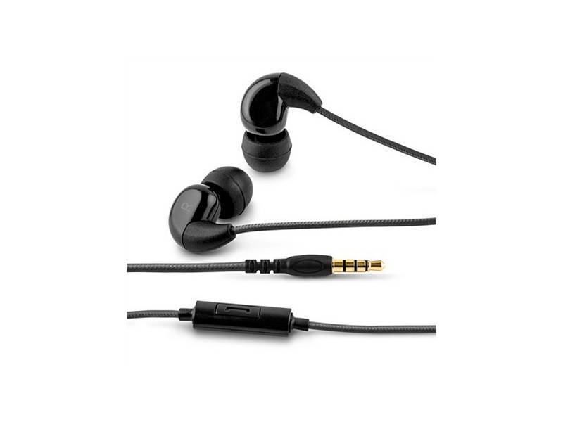 Acme HE-16 Mikrofonos Harmonic Fülhallgató, Fekete