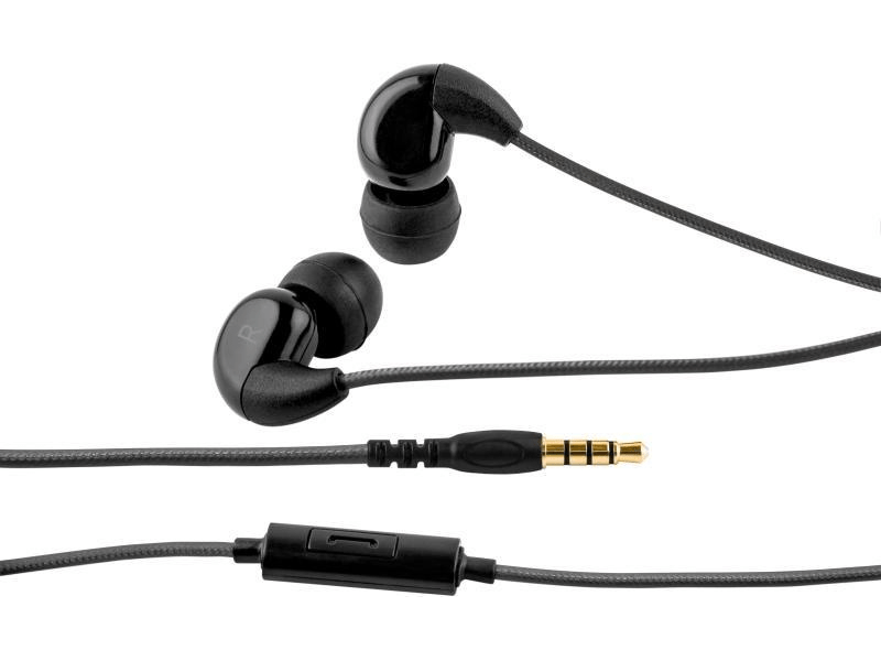 Acme HE-16 Mikrofonos Harmonic Fülhallgató, Fekete