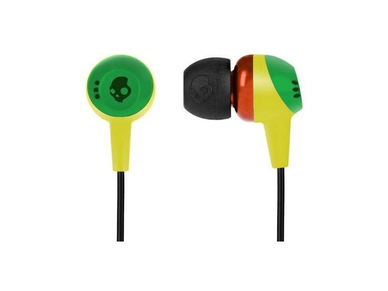 Skullcandy S2DUFZ-385 JIB Fülhallgató, Szürke/Zöld