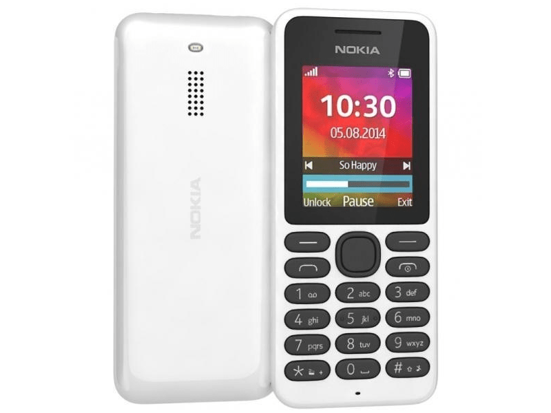 Nokia 130 Dual SIM Kártyafüggetlen Mobiltelefon, Fekete