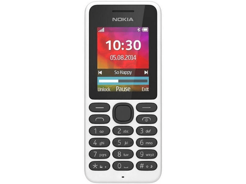 Nokia 130 Dual SIM Kártyafüggetlen Mobiltelefon, Fekete