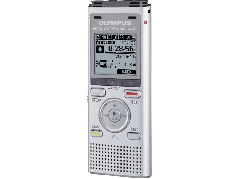 OLYMPUS WS-831 Silver (2GB) inc. Battery