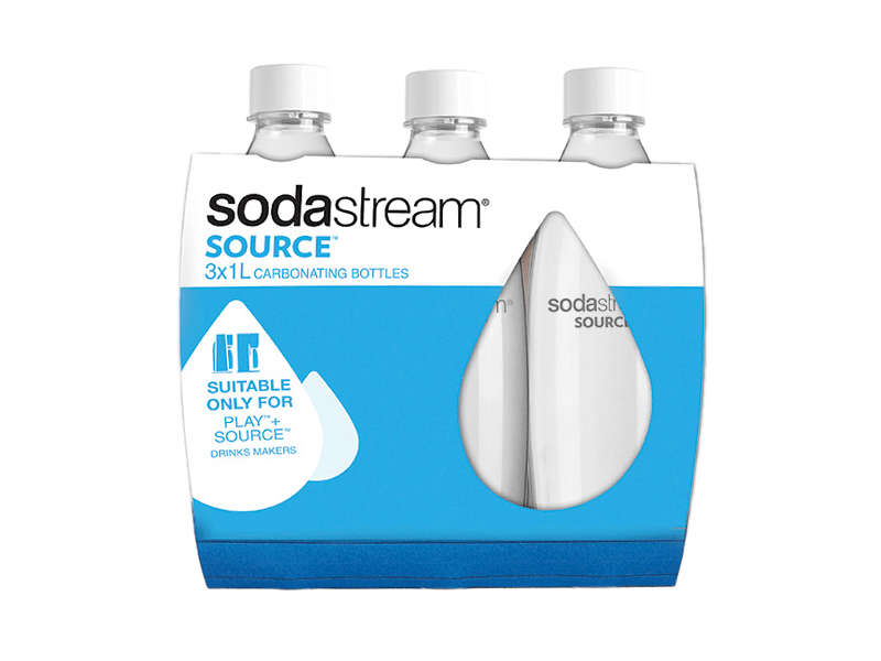 SODASTREAM SOURCE/PLAY TriPack 1l fehér
