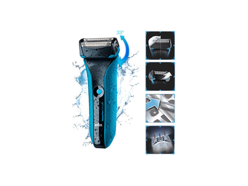 BRAUN WATERFLEX WF2s blue
