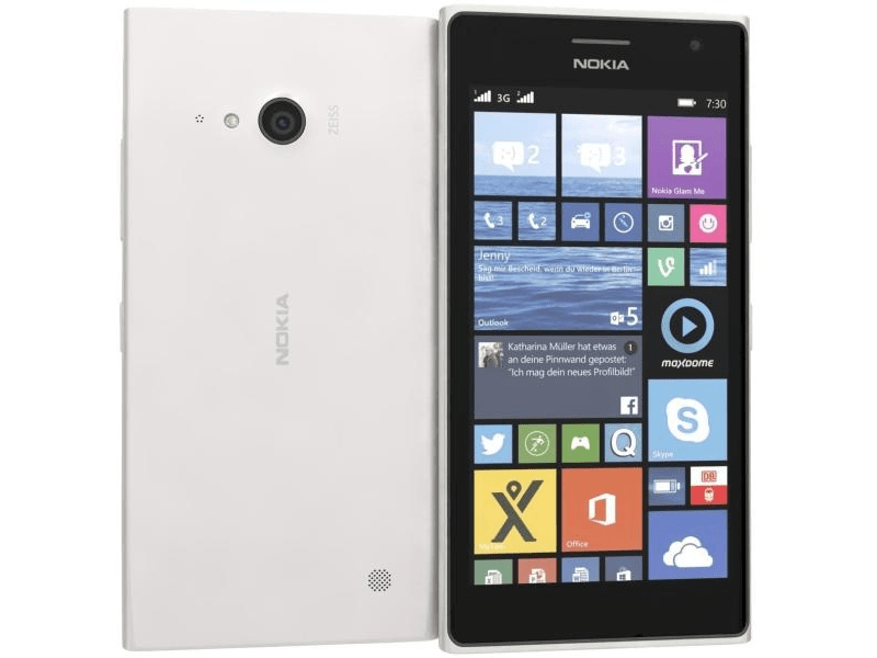 Nokia 730 Dual SIM 8 GB Kártyafüggetlen Mobiltelefon, Szürke