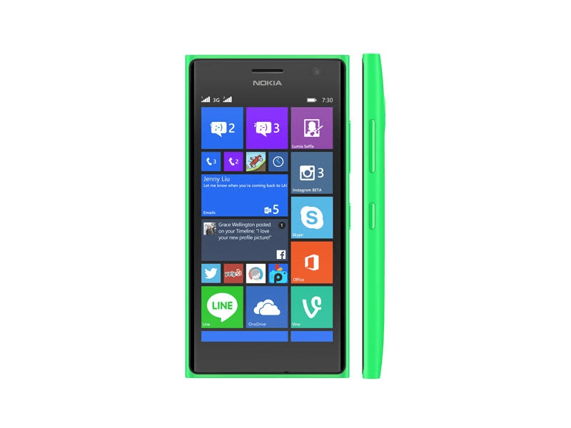 Nokia 730 Dual SIM 8 GB Kártyafüggetlen Mobiltelefon, Szürke