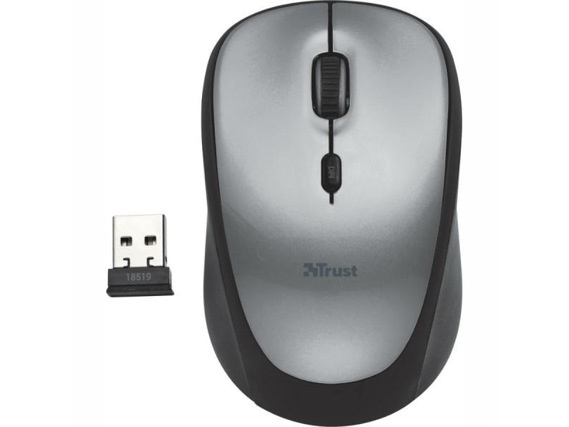 Trust 19522 Vezeték nélküli egér, piros