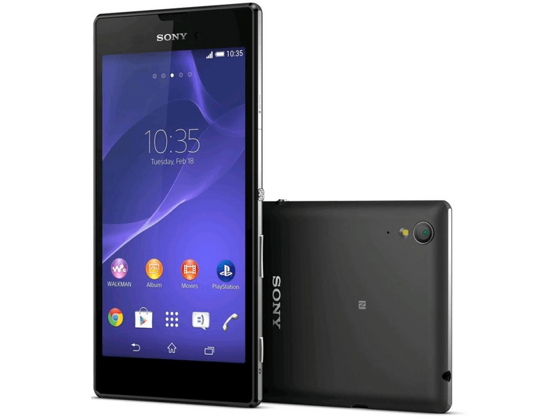 Sony Xperis T3 8 GB Kártyafüggetlen Mobiltelefon, Fekete