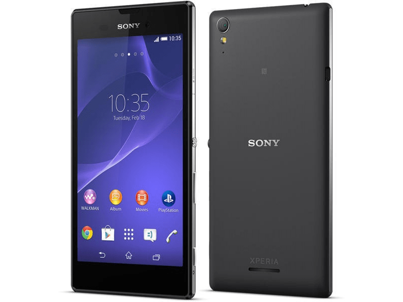 Sony Xperis T3 8 GB Kártyafüggetlen Mobiltelefon, Fekete