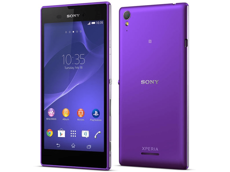 Sony Xperis T3 8 GB Kártyafüggetlen Mobiltelefon, Fekete