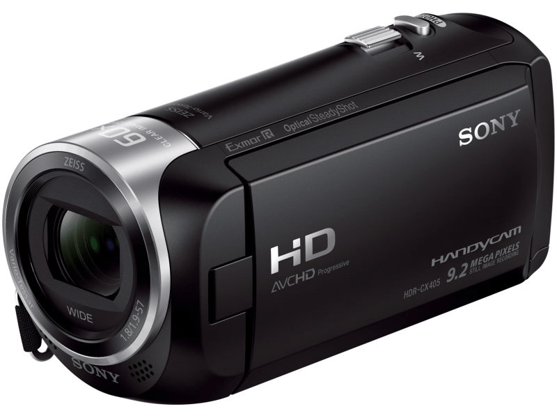 Sony HDRCX405B Videókamera, Fekete