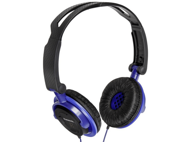 Panasonic RP-DJS150E-A Dj Fejhallgató, Kék