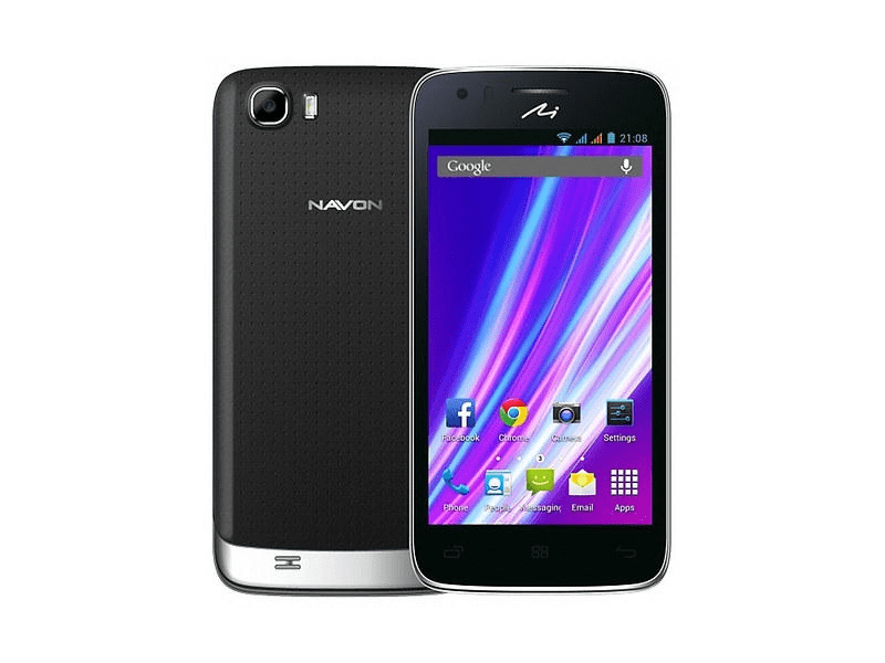 Navon Mizu M502S Dual SIM 8 GB Kártyafüggetlen Mobiltelefon, Fekete