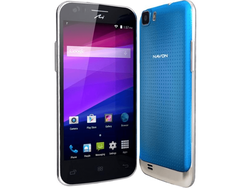 Navon Mizu M502S Dual SIM 8 GB Kártyafüggetlen Mobiltelefon, Fekete