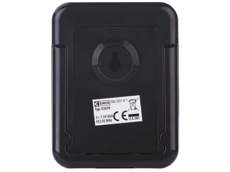 Emos E3070 Időjárás állomás, fekete