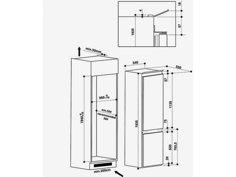 WHIRLPOOL ART 9610/A+