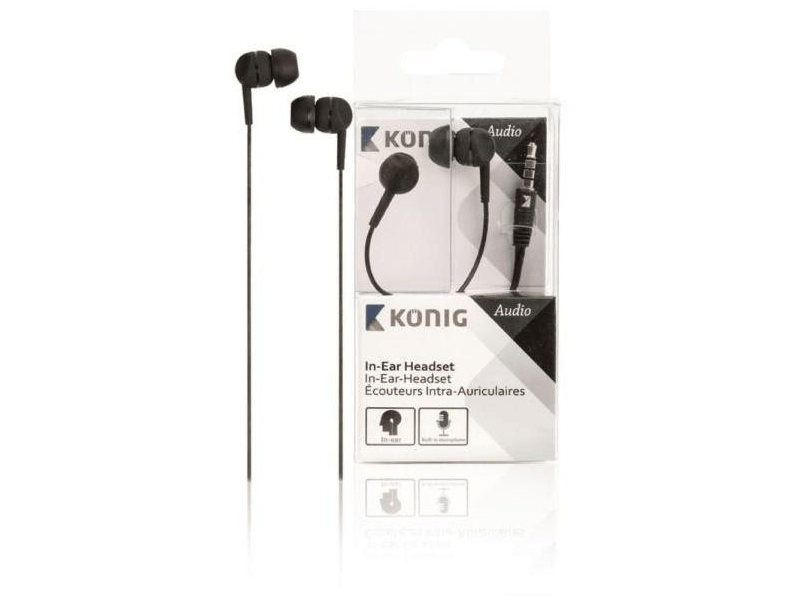 König CSHSIER200WH In-Ear Headset, Fehér