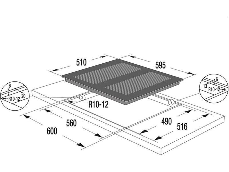 GORENJE IS656SC Beépíthető indukciós főzőlap