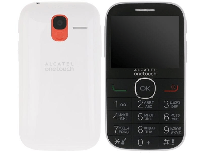 ALCATEL OT2004 BLACK B Mobiltelefon, Fekete