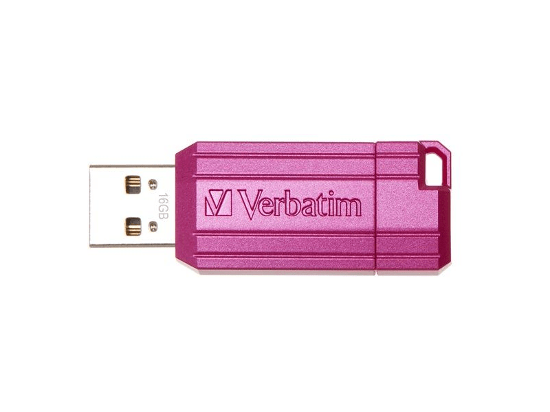 VERBATIM 49067 16 GB PinStripe ciklámen pendrive (UV16GPC)