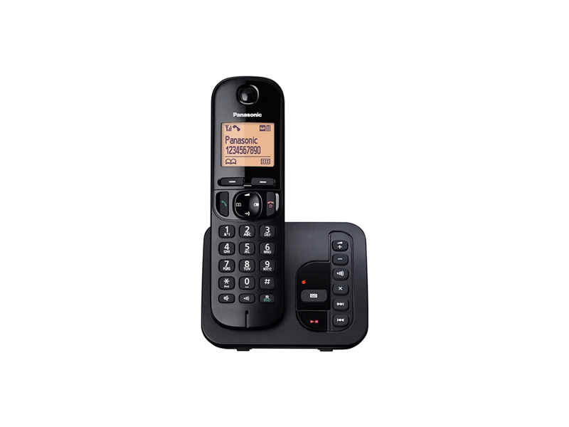 Panasonic TGC220 Telefon, Fekete