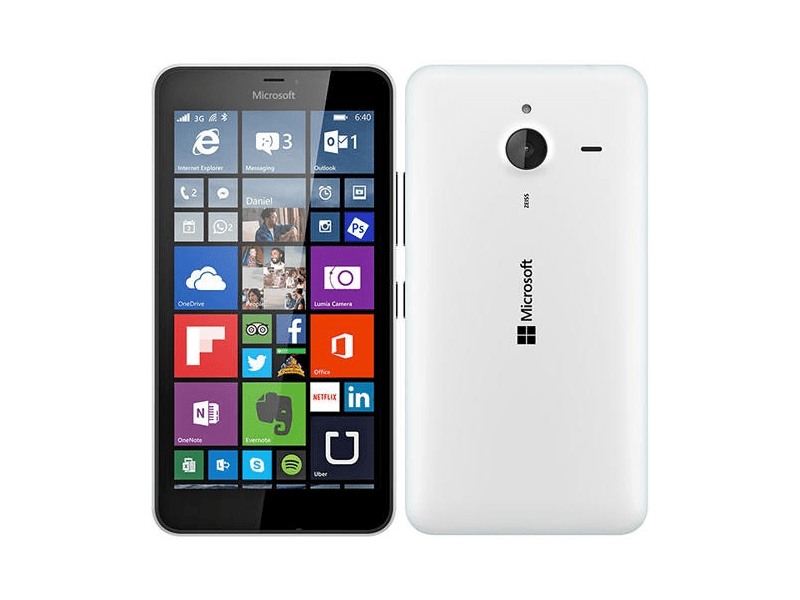 Microsoft 640 XL 8 GB Kártyafüggetlen Mobiltelefon, Fekete