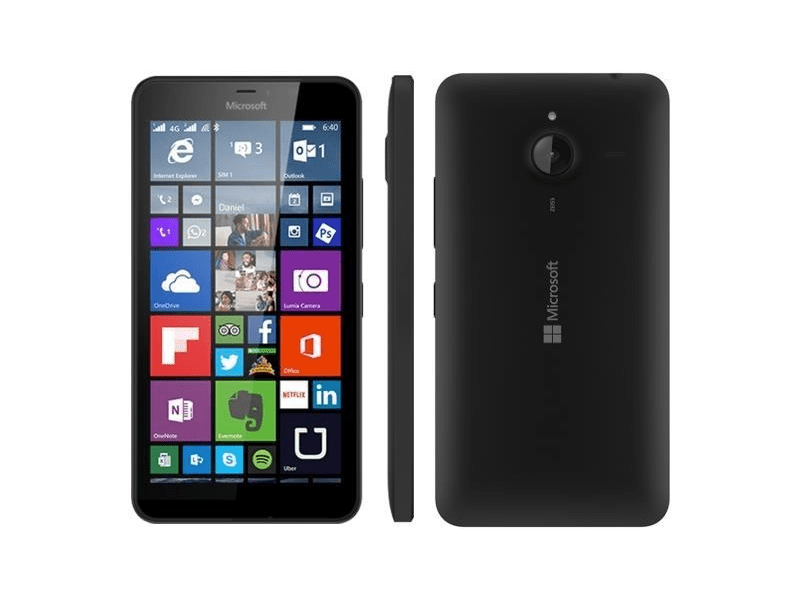 Microsoft 640 XL Dual SIM 8 GB Kártyafüggetlen Mobiltelefon, Fehér