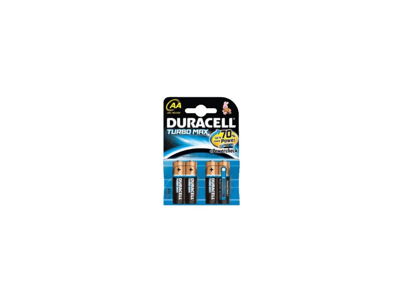 DURACELL TMAX 4 AA DL